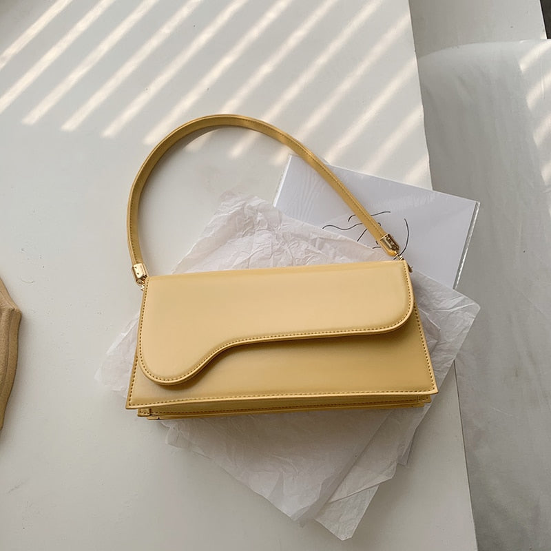 Stilvolle PU Leder Crossbody Taschen für Frauen