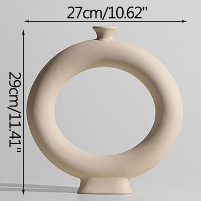 Nordic Ins Ceramic Vase Home Decoration