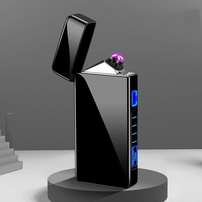 Dual ARC USB Plasma Lighter, electrically rechargeable