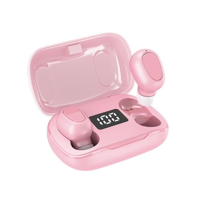 L21 Pro TWS Bluetooth Kopfhörer, wasserdicht, Stereo, In-Ear, Sport, für Iphone Oppo Huawei Xiaomi
