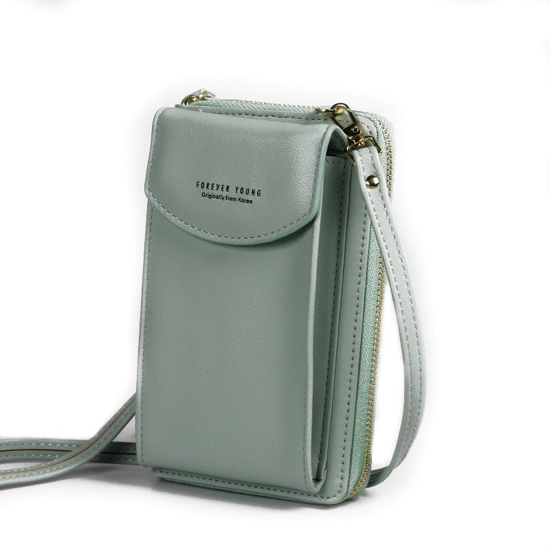 cell phone pocket with card slots