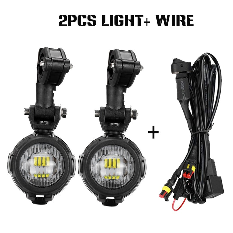 BMW R1200GS fog lights & LED driving lights for BMW R 1200 GS Adventure LC 2014-2016