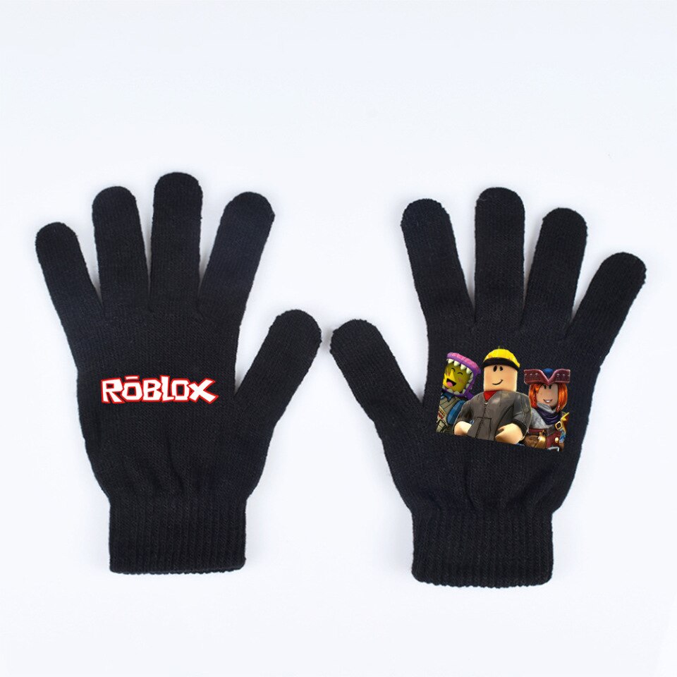 Roblox Winter Fäustlinge, schwarze Handschuhe