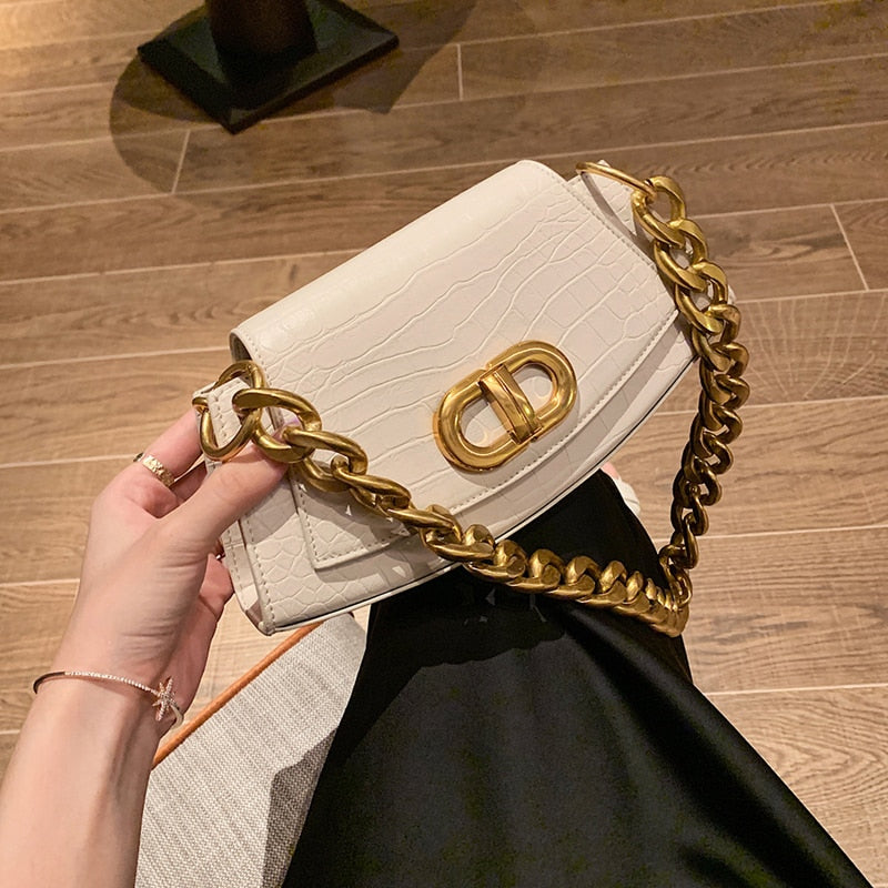 Luxury Designer Chain Shoulder Bag for Women
