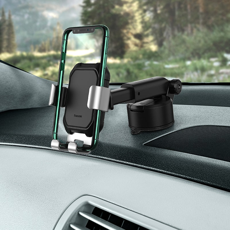 Baseus Support Voiture Ventouse Support Universel pour iPhone 12 Pro Max Xiaomi POCO