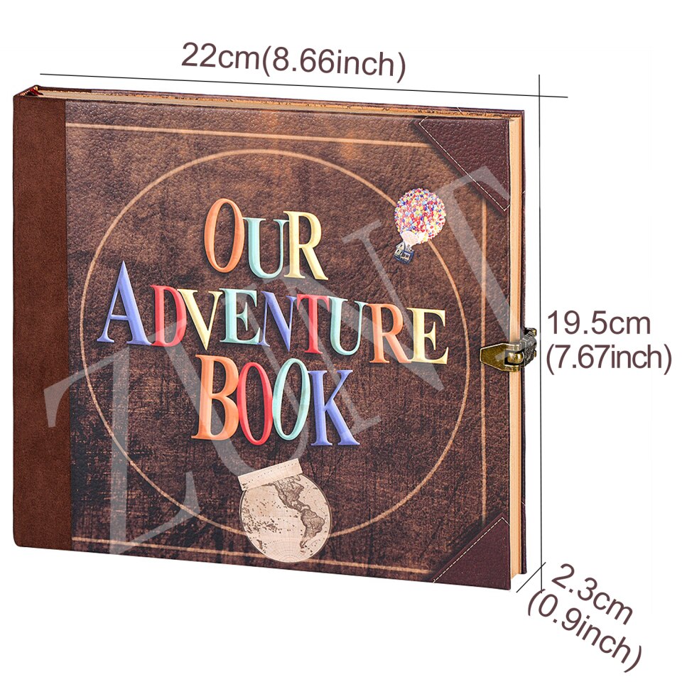DIY Travel Photo Album for Adventure - 146 Pages