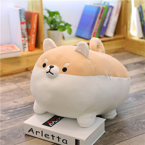New 40-50cm Shiba Inu Dog Plush Corgi Pillow