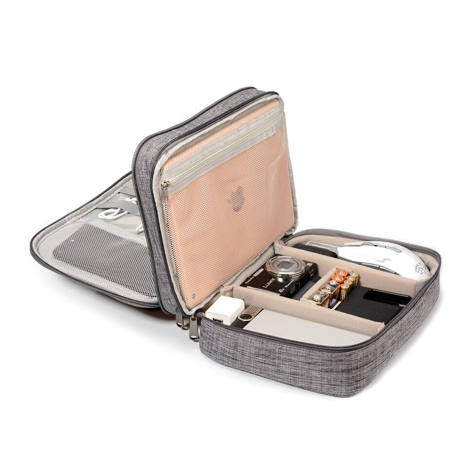 Cable Organizer Bag for Electronics