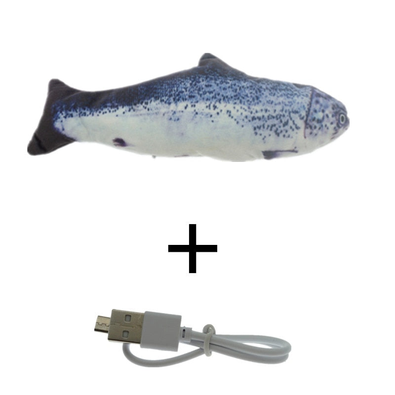 Flippity Fish cat toy