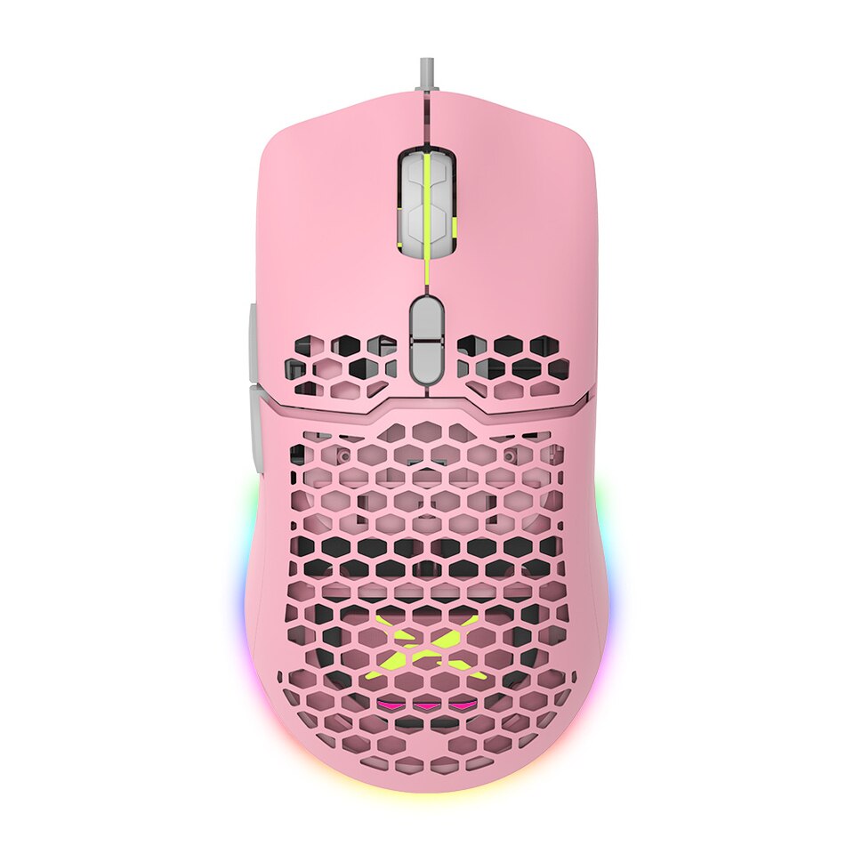 Delux M700 PMW3389 RGB Gaming Maus 67g Leichtgewicht