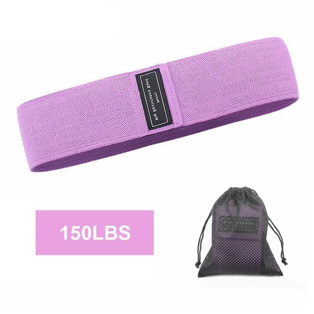 Set of 3 fitness bands for home workouts