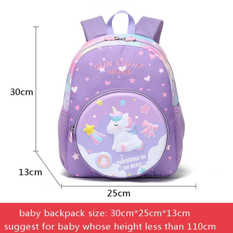 Heiße 3D Cartoon Tier Baby Rucksäcke für Kinder