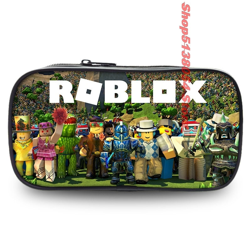 ROBLOX Stiftemäppchen Twill Segeltuch mit Reißverschluss