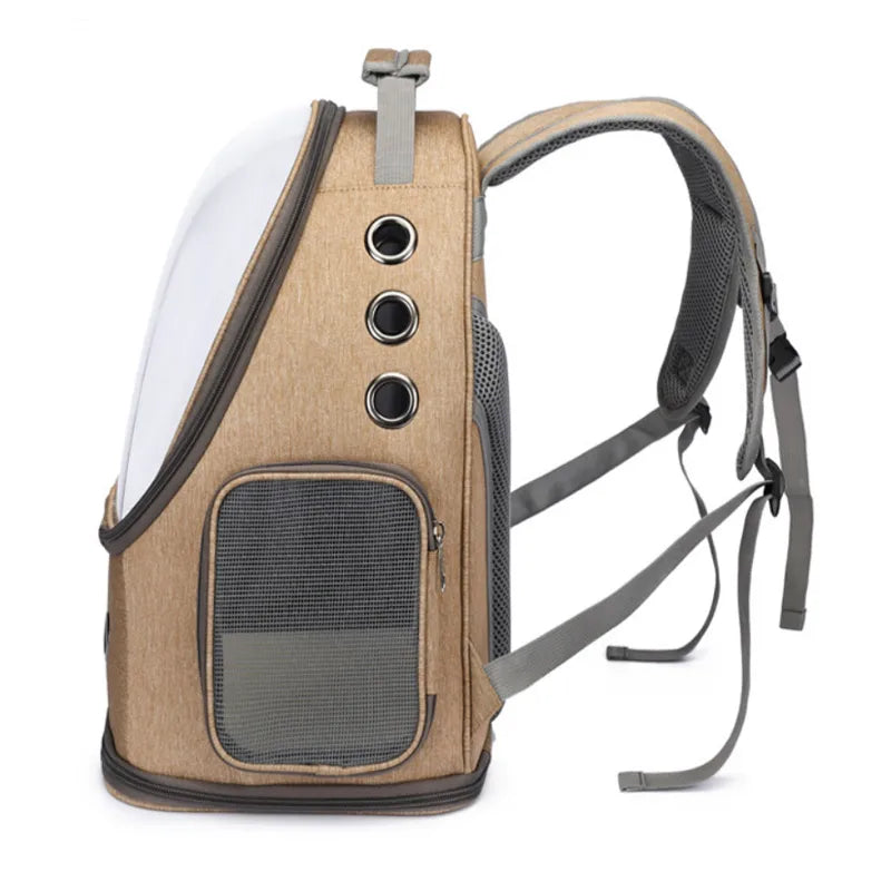 Cat Carrier Backpack Space Capsule Bubble Breathable Portable for Travel and Hiking