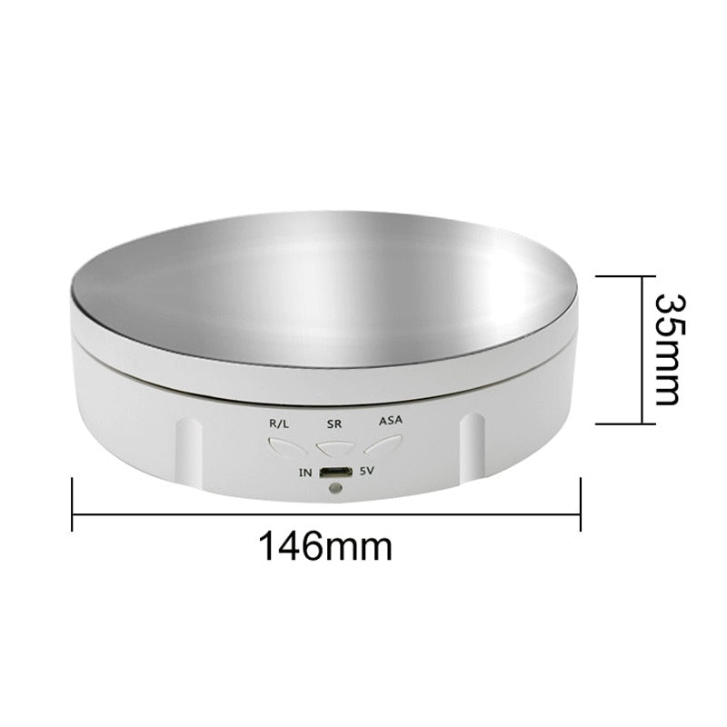 Intelligent turntable stand for jewelry and watches