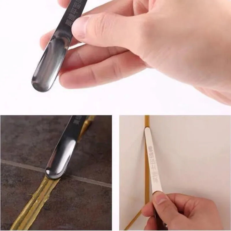 2pcs/set Spatula Drywall Spatula for Floor Wall Ceramic Tile Grout Construction Tools
