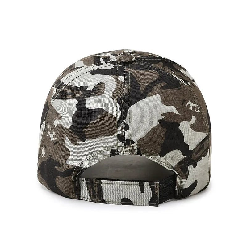 Einstellbare Baseballmütze Taktische Sommer Tarnfarbe Militär Armee Tarnfarbe Airsoft Jagd Camping Caps