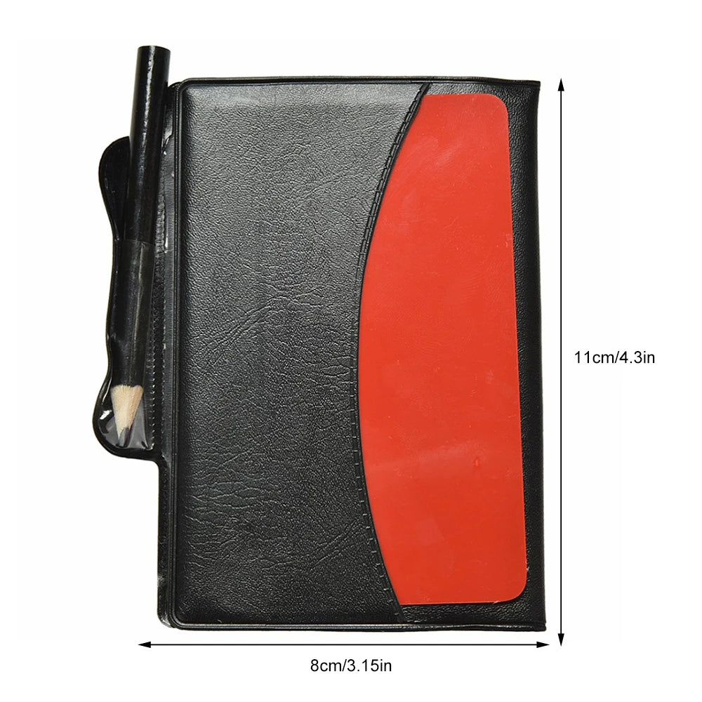 Football Soccer Referee Card Set Football Red and Yellow Card