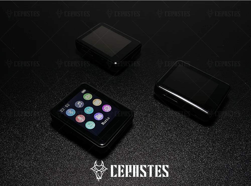 Metal MP3 Player Bluetooth 5.0 screen 2.4" Speaker 16G E-Book Radio Recording Video Playback