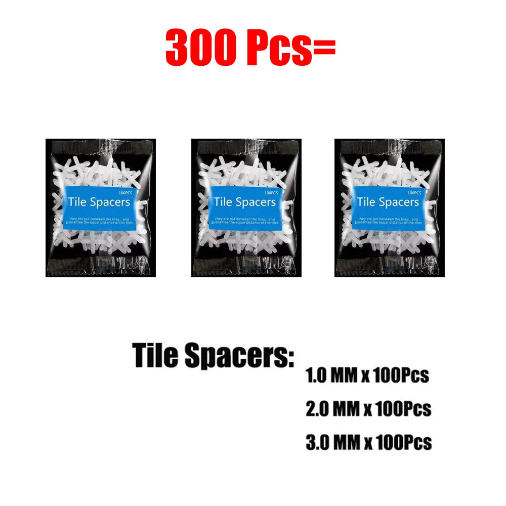 300+25+1 pcs. Tile leveling system for tile laying leveling wedges alignment spacers for levelers locator spacers pliers floor covering wall