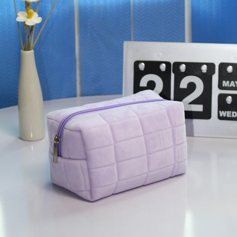Kawaii Pencil Case Pillow Bag - Large Capacity