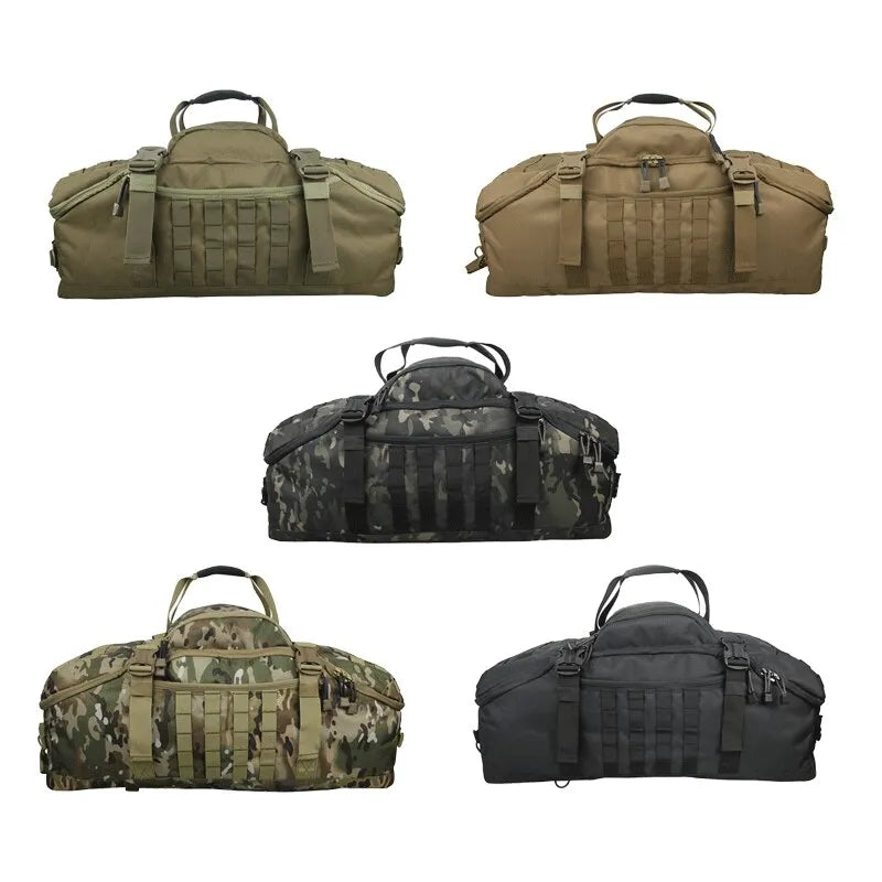 LQARMY 60L 80L Camping Backpacks Men Military Tactical Backpack Molle