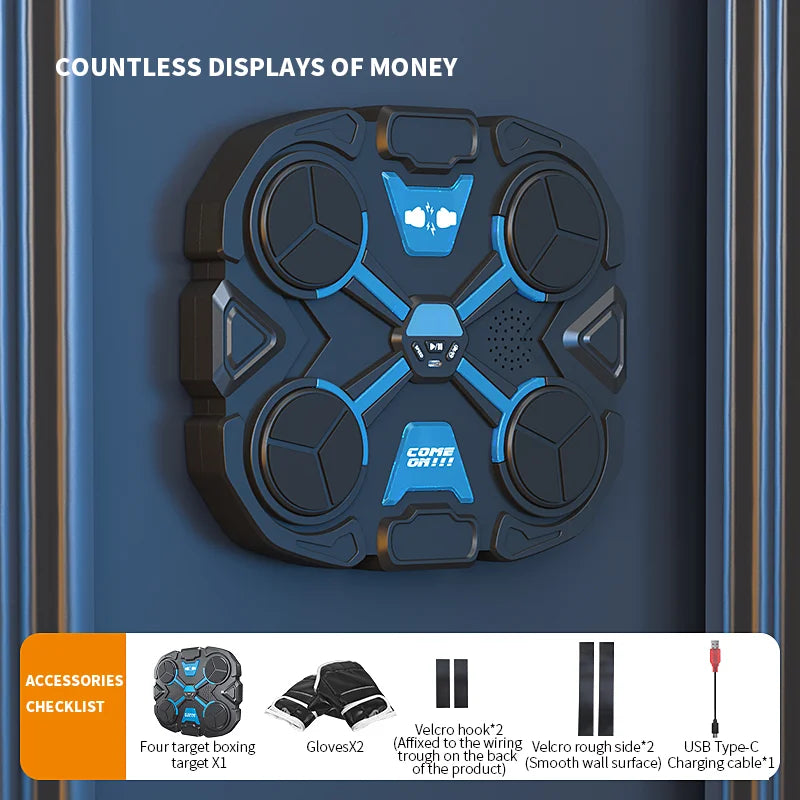 Smart Bluetooth Music Boxing Machine, Decompression, Combat, Fitness, Home, Boxing, Wall Target, Boxing Trainer, Boxing Accessories