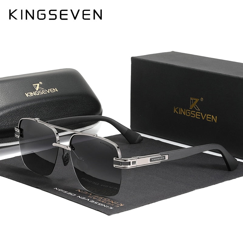 KINGSEVEN Luxury Sunglasses Polarized Gradient Oculos De Sol