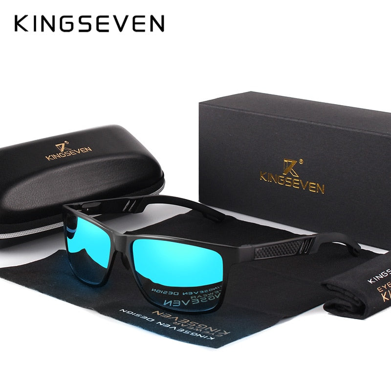 KINGSEVEN Men's Sunglasses UV400 Polarized