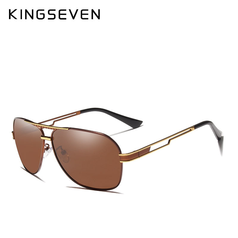 KINGSEVEN Sonnenbrille für Herren, polarisiert