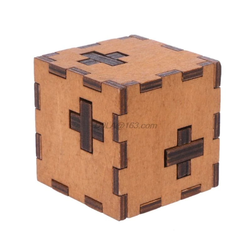 Neue Schweiz Würfel Holz Puzzle-Box - Spielzeug Rätsel