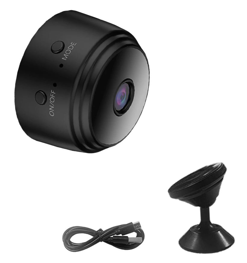 Neue Mini Wifi Spionagekamera mit Audio und Video Live Feed, Handy-App Wireless