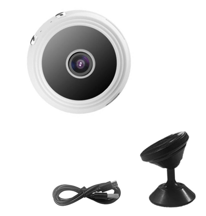Neue Mini Wifi Spionagekamera mit Audio und Video Live Feed, Handy-App Wireless