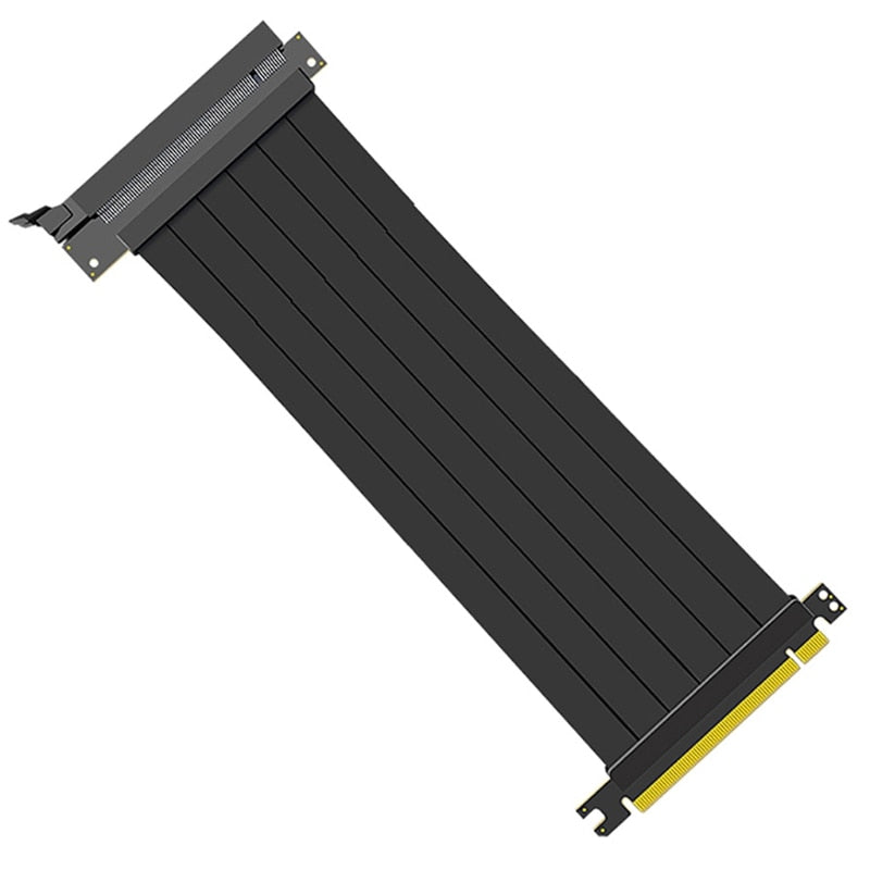 PCIe X16 Riser Cable for Graphics Card - Shielded, Antijam - GPU AXYB
