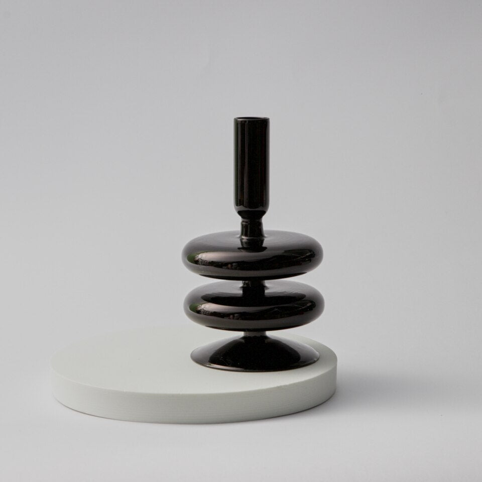 Candle Holder Glass for Home Wedding Party