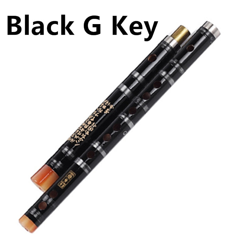 Professionelle Bambusflöte in 5 Farben, C D E F G Key