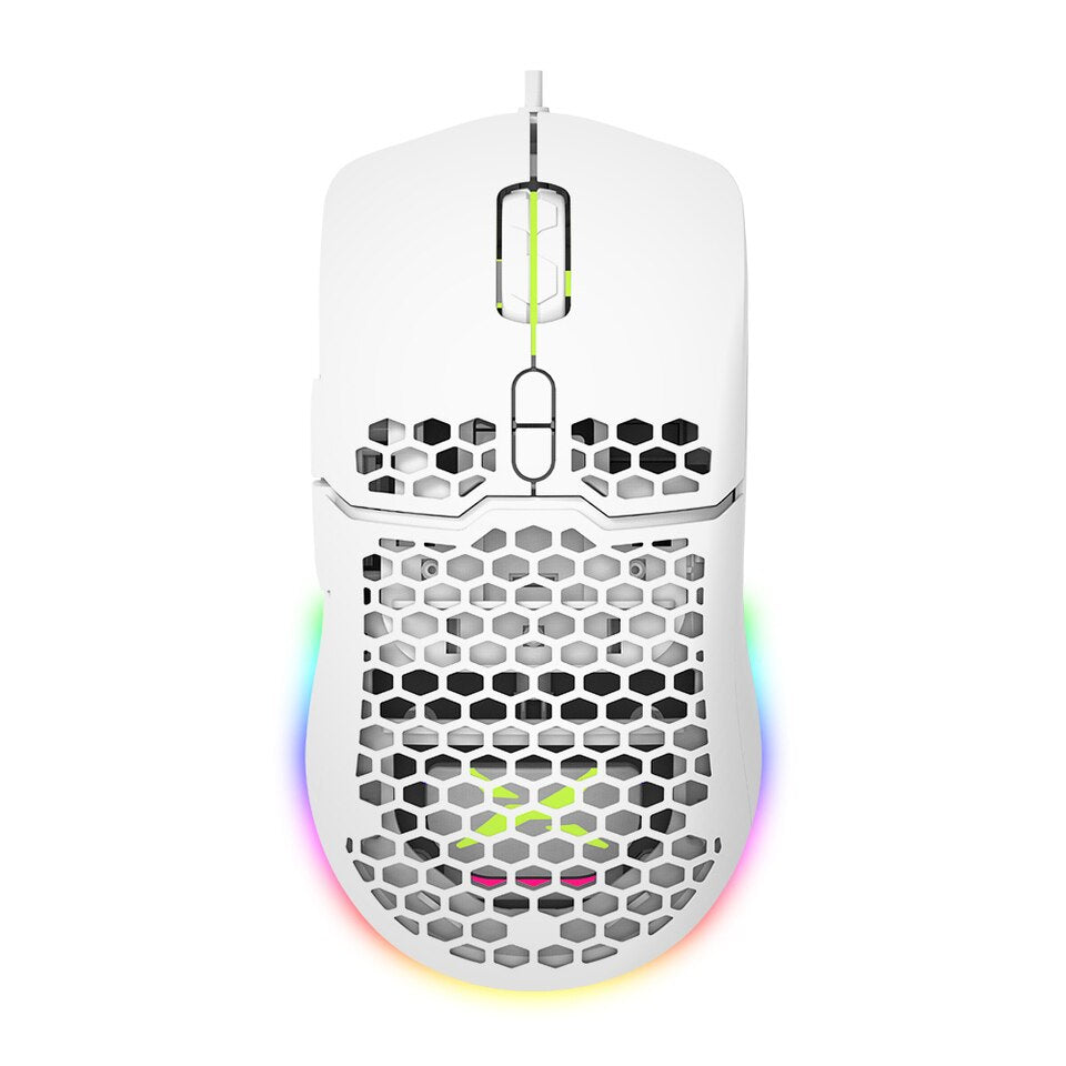 Delux M700 PMW3389 RGB Gaming Maus 67g Leichtgewicht