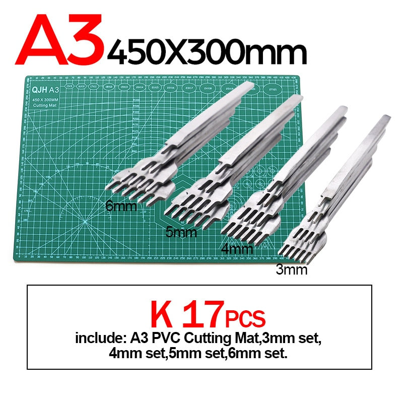 Professional self-healing PVC cutting mat, double-sided, Rotary Blade compatible