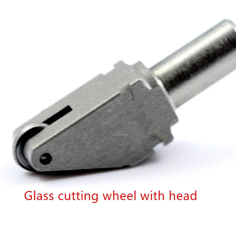 Glass Cutter Tools cnc Tungsten Carbide Cutting Wheels Replacement Head Holder for Float Glass Ceramic Mirror Machine Cutting