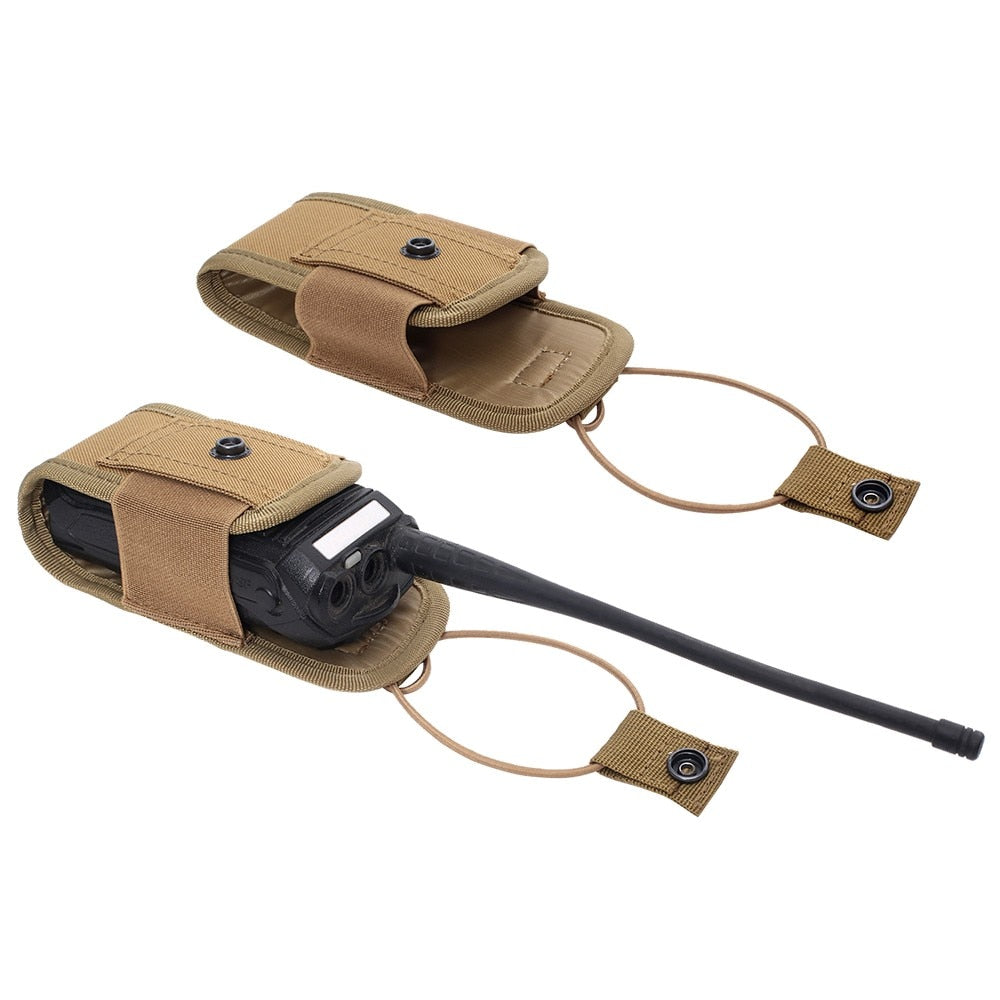 1000D Tactical Molle Radio Walkie Talkie Pouch Belt Bag Holder