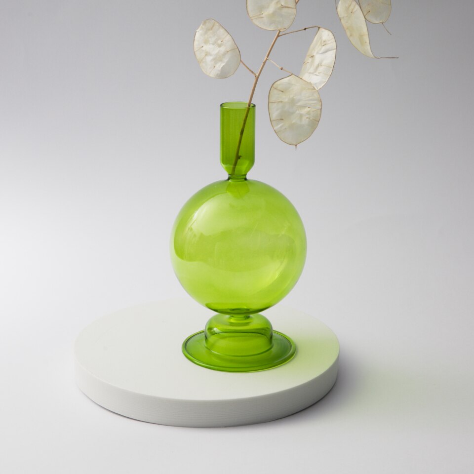 Candle Holder Glass for Home Wedding Party