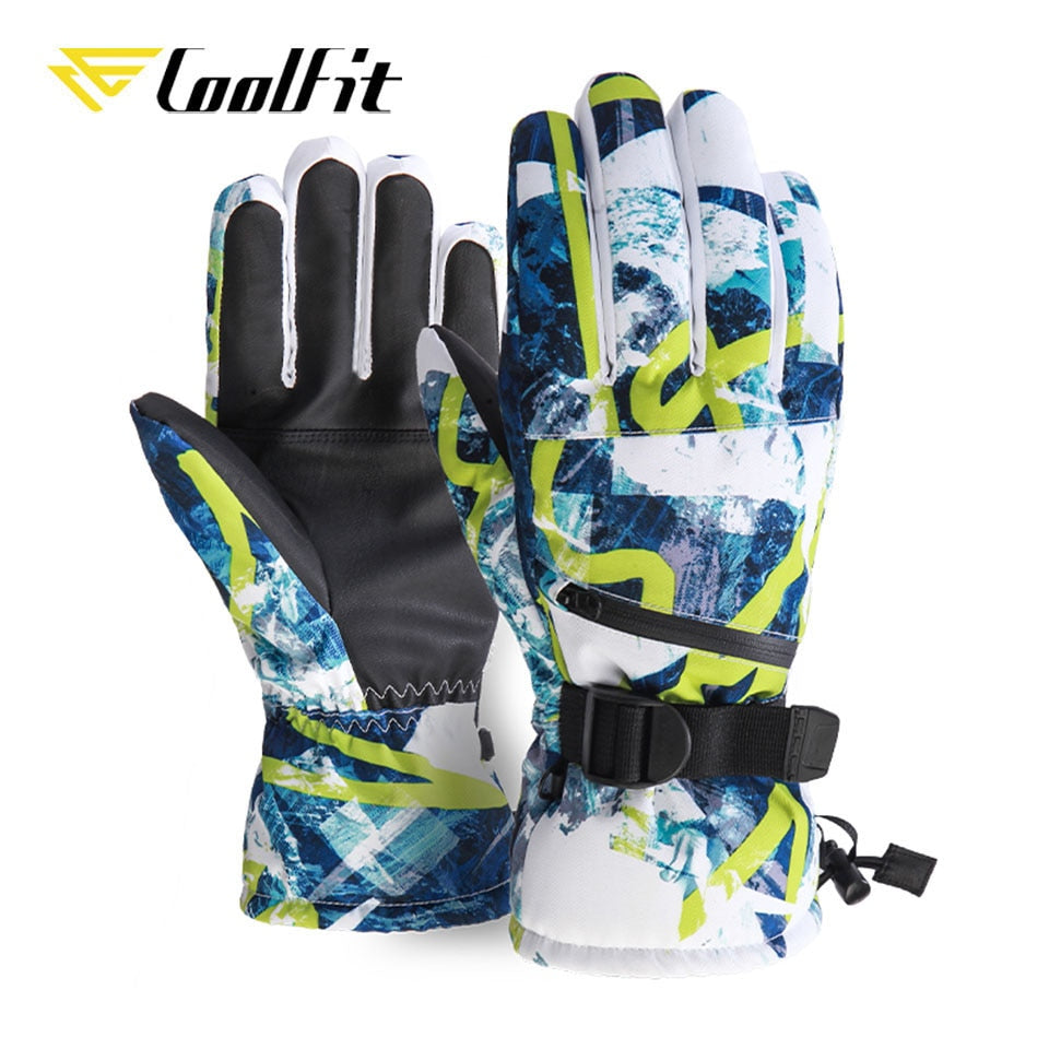 CoolFit Ski Gloves, waterproof, warm