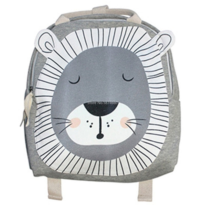 Children's backpack with animal design for girls and boys
