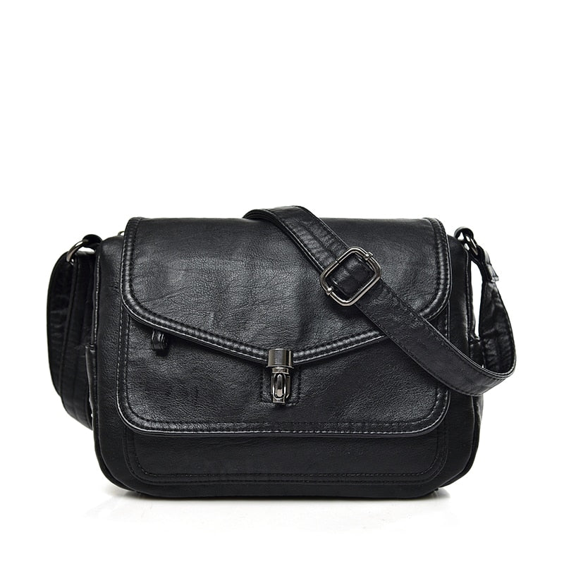 Fashion women leather shoulder bags - high quality