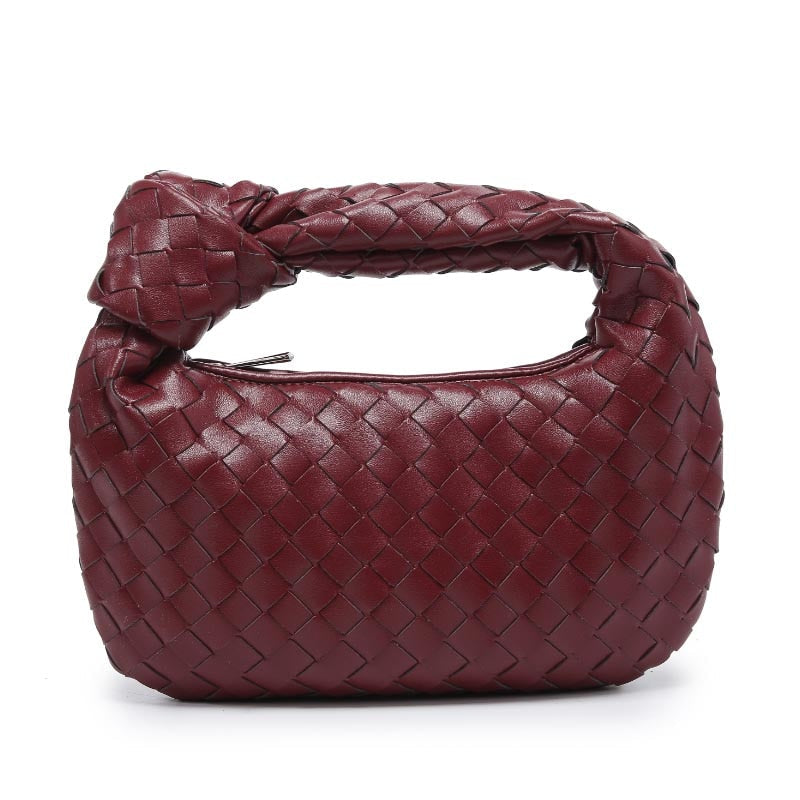 2021 Luxury Woven Leather Shoulder Bag