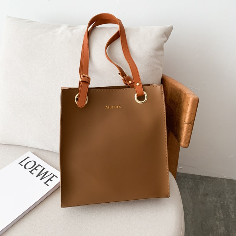 Damen Designer Tote: Luxus Leder Umhängetasche