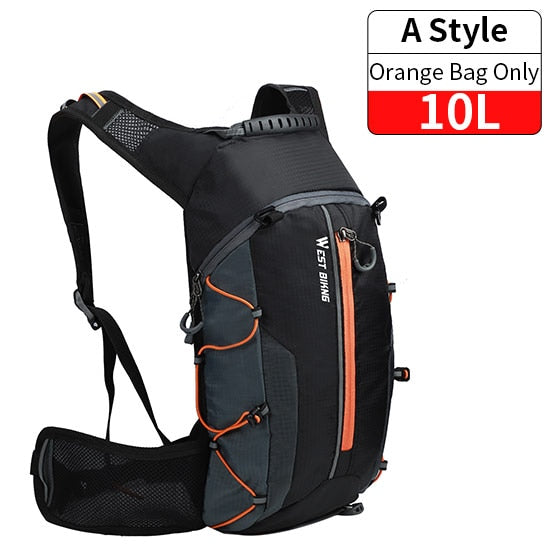 WEST BIKING Waterproof Bicycle Bag Portable Reflective Sport Cycling Backpack Outdoor Hiking Climbing MTB Bike Accessories