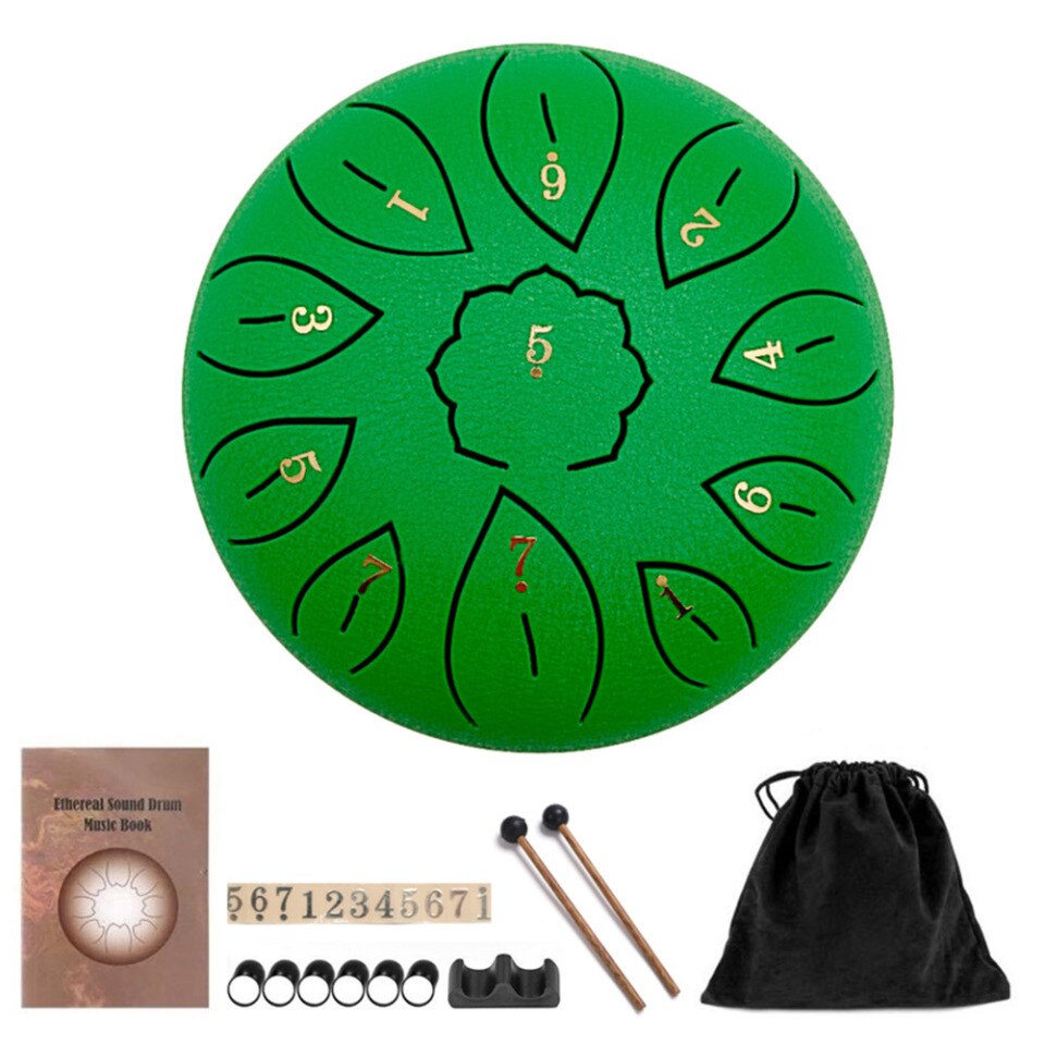 8-11 Tongue Drum Tuning 6" Steel Tongue Drum Kits