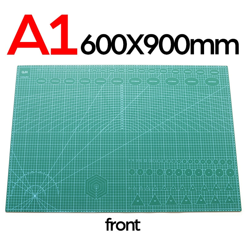 Professional self-healing PVC cutting mat, double-sided, Rotary Blade compatible