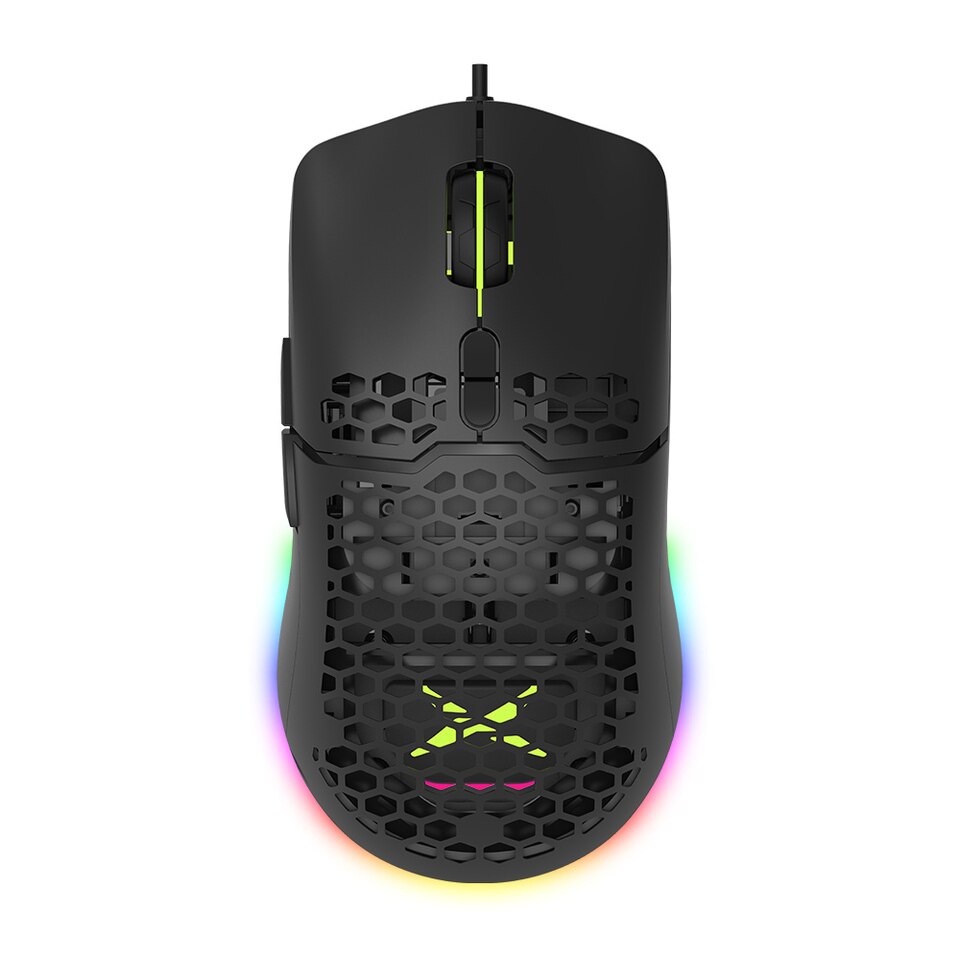 Delux M700 PMW3389 RGB Gaming Maus 67g Leichtgewicht